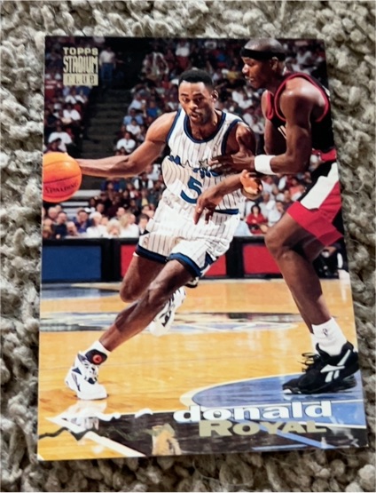 1993-94 Topps Stadium Club #291 Donald Royal — front