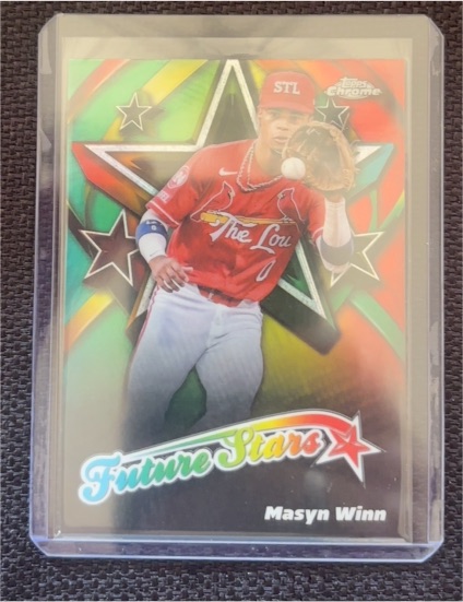 2025 Topps Chrome Future Stars #FS-14 Masyn Winn — front