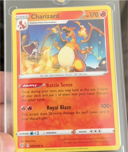 2025 McDonald's Happy Meal #001 Charizard — front