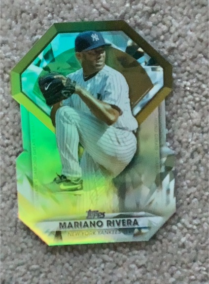2022 Topps Diamond Greats Die Cut #DGDC-41 Mariano Rivera — front