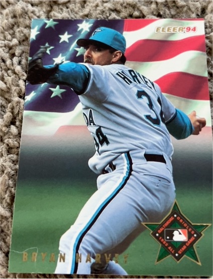 1994 Fleer All Stars #40 Bryan Harvey — front
