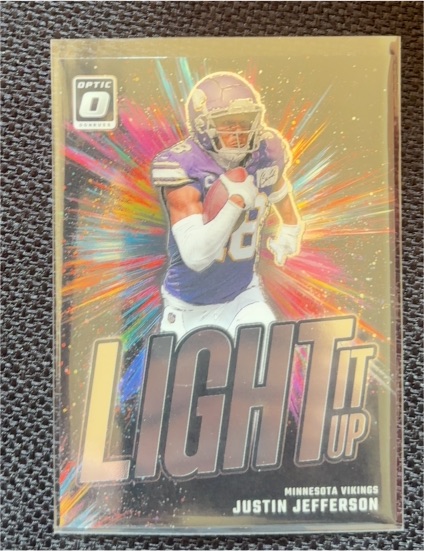 2024 Panini Donruss Optic #14 Justin Jefferson — front