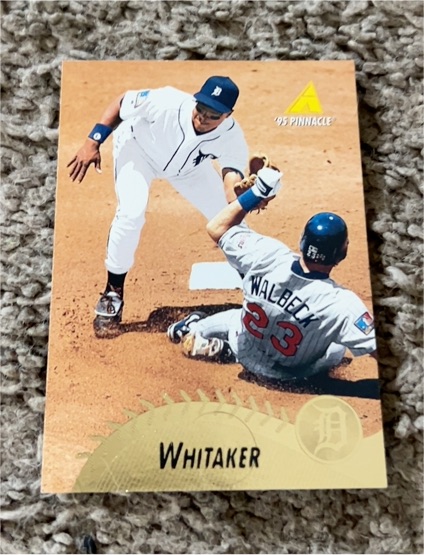 1995 Pinnacle #117 Lou Whitaker — front