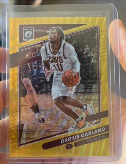 2021-22 Donruss Optic #65 Darius Garland — front