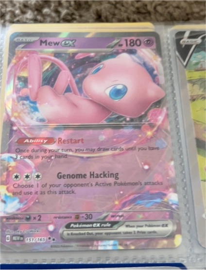 2023 Pokémon TCG Scarlet & Violet 151 #151 Mew ex — front