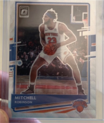 2020-21 Donruss Optic #99 Mitchell Robinson — front
