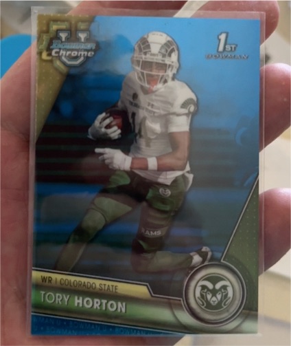 2023 Bowman Chrome #73 Tory Horton — front