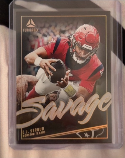 2024 Panini Luminance Savage #SAV-CSD C.J. Stroud — front