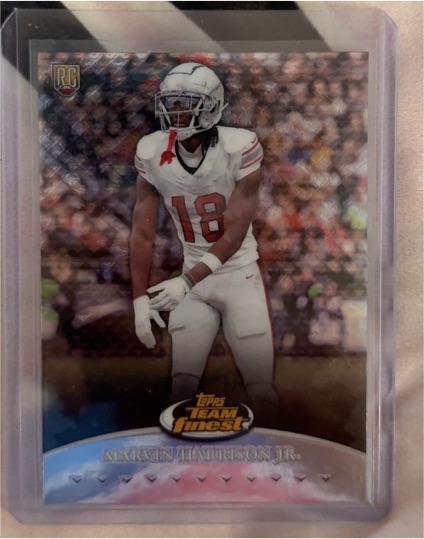 2024 Topps Finest Team Finest #TF-6 Marvin Harrison Jr. — front