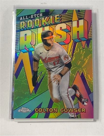 2024 Topps Chrome All-Etch Rookie Rush #CERR-4 Colton Cowser — front