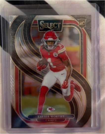 2024 Panini Select Premier Level #119 Xavier Worthy — front