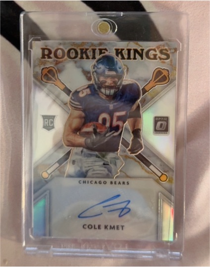 2020 Panini Donruss Optic Rookie Kings Cole Kmet — front
