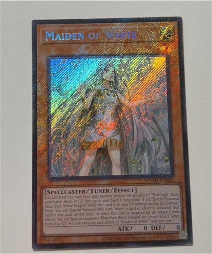 2020 Yu-Gi-Oh! SDWD-EN041 Maiden of White — front