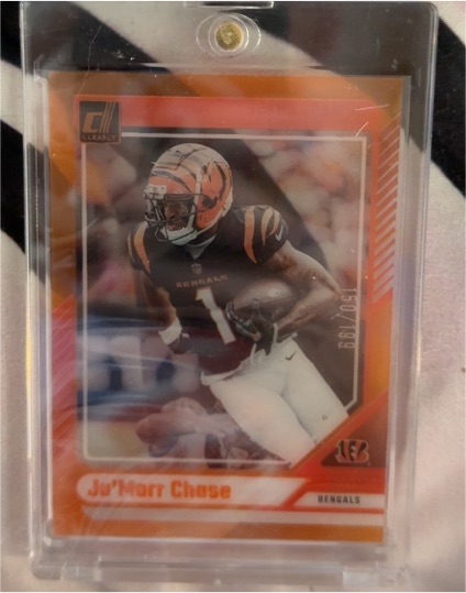 2024 Panini Donruss Clearly #13 Ja'Marr Chase — front
