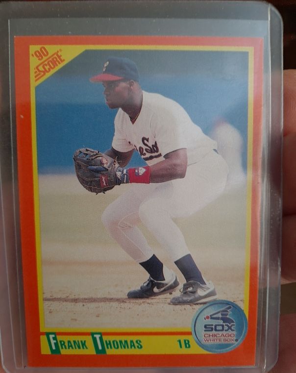 1990 Score Traded #86T Frank Thomas — front