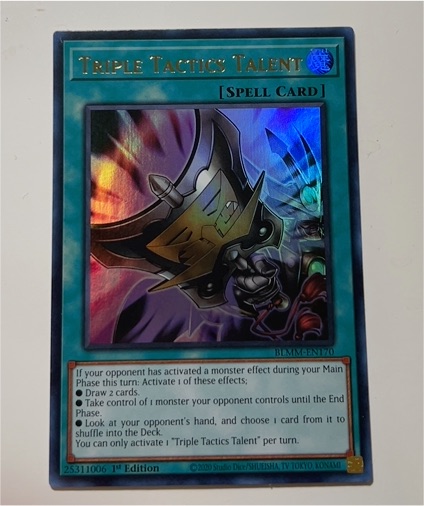 Triple Tactics Talent RA01-EN063 — front