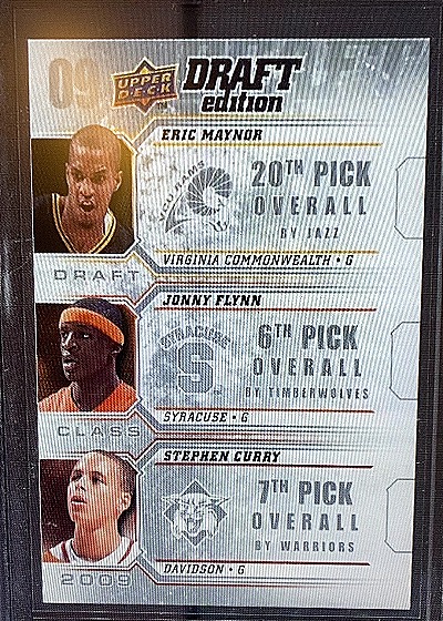 2009-10 Upper Deck Draft Edition #D-MFC Stephen Curry — front