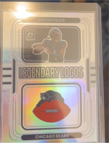 2022 Donruss Optic #LL-11 Justin Fields Legendary Logos — front
