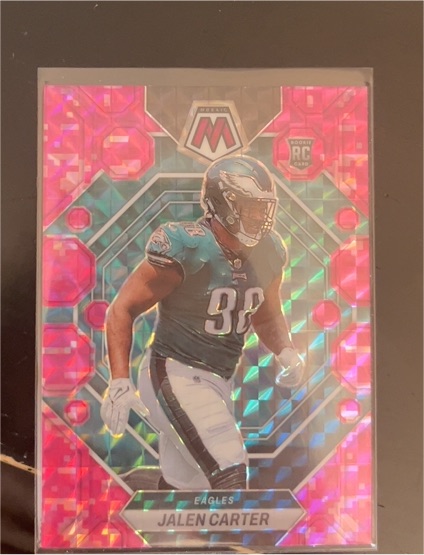 2022 Panini Mosaic #RC Jalen Carter — front