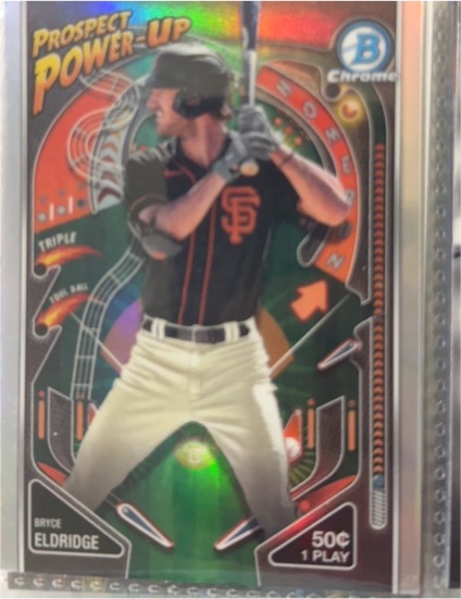 2024 Bowman Chrome Prospect Power-Up #PP-19 Bryce Eldridge — front