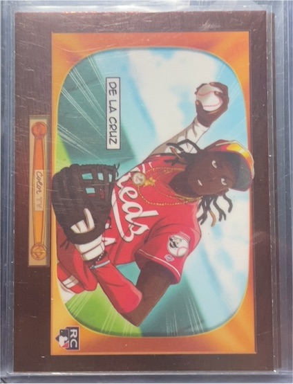 2024 Bowman 1955 Bowman Anime #BA-1 Elly De La Cruz Rookie RC — front