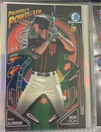 2024 Bowman Chrome #PP-19 Bryce Eldridge Prospect Power-Up — front
