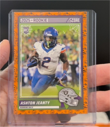 2025 Panini Score A Treat #14 Ashton Jeanty — front