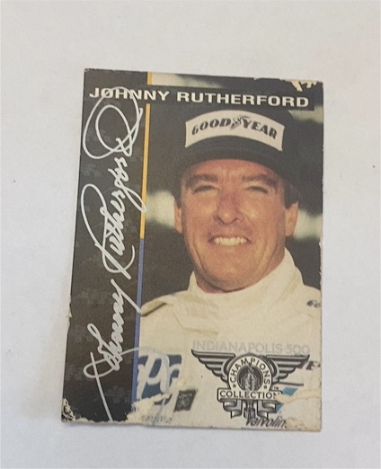 1994 Indianapolis 500 Champions Collection Johnny Rutherford — front