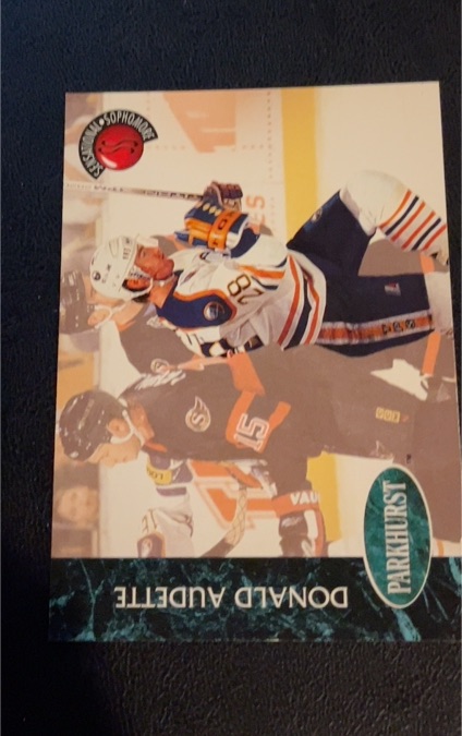 1992-93 Parkhurst #231 Donald Audette — front