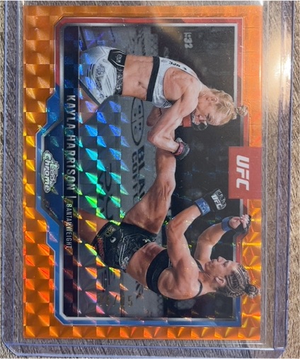 2025 Topps Chrome UFC Downtown #DT-KH Kayla Harrison — front