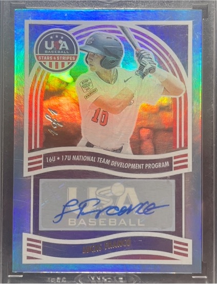 2024 Panini USA Stars & Stripes #NTS-LF Lucas Franco — front