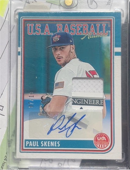 2024 Panini Stars and Stripes #ASM-PS Paul Skenes — front