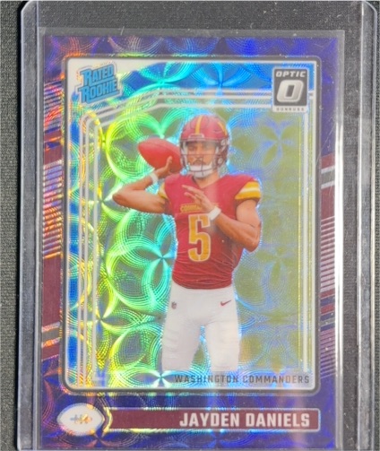 2024 Donruss Optic #248 Jayden Daniels — front