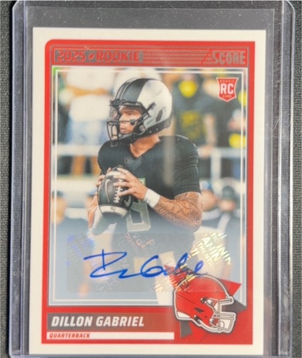 2025 Panini Score #41 Dillon Gabriel — front