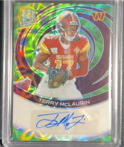 2023 Panini Spectra #W Terry McLaurin — front