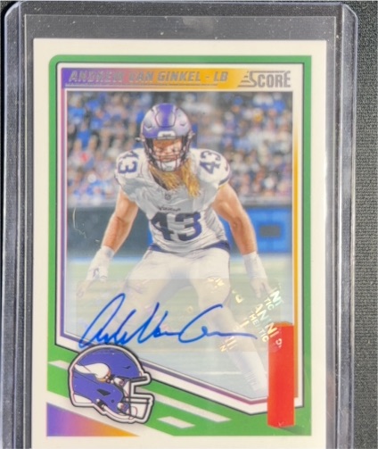 2025 Panini Score #152 Andrew Van Ginkel — front