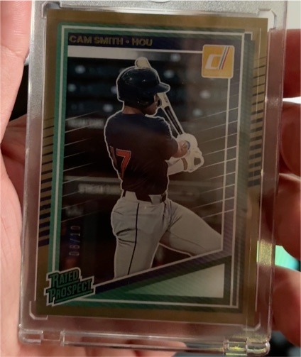 2025 Panini Donruss #173 Cam Smith Rated Prospect — front