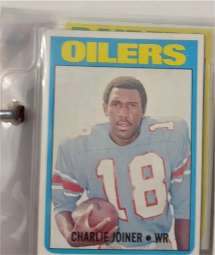 1972 Topps #244 Charlie Joiner — front
