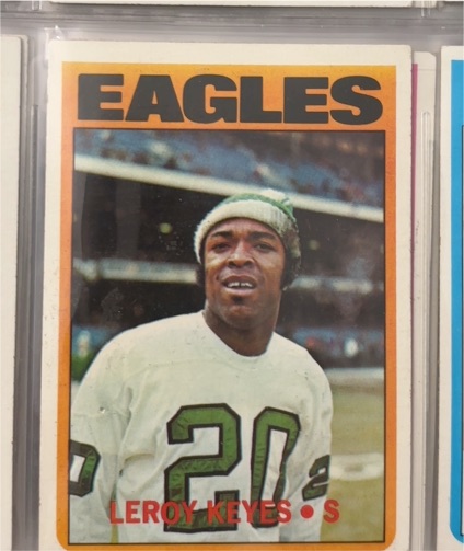 1972 Topps #201 Leroy Keyes — front