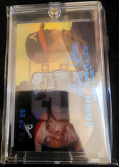 1989 Fleer #3 John Smoltz — front