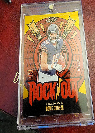 2024 Panini Absolute - Rock Out #RO-ROE Rome Odunze — front