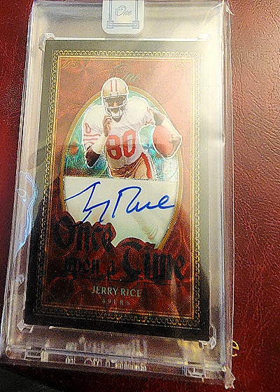 2020 Panini One Once Upon A Time #80 Jerry Rice — front