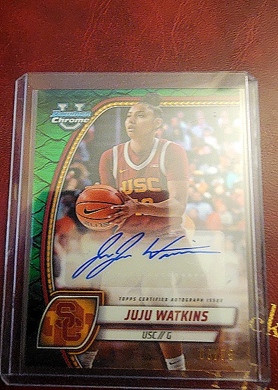 2024 Bowman Chrome University #37 Juju Watkins — front