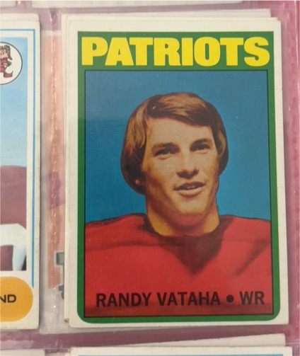 1972 Topps Football #158 Randy Vataha — front