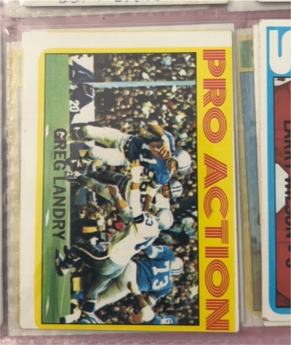 1972 Topps #261 Greg Landry — front