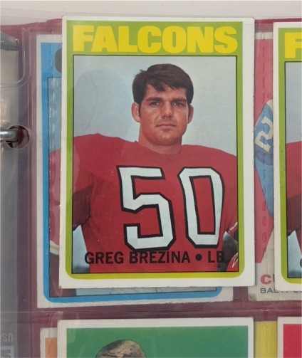 1972 Topps #196 Greg Brezina — front