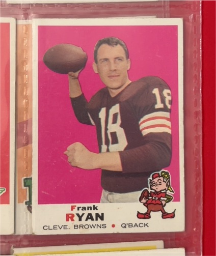 1969 Topps #140 Frank Ryan — front