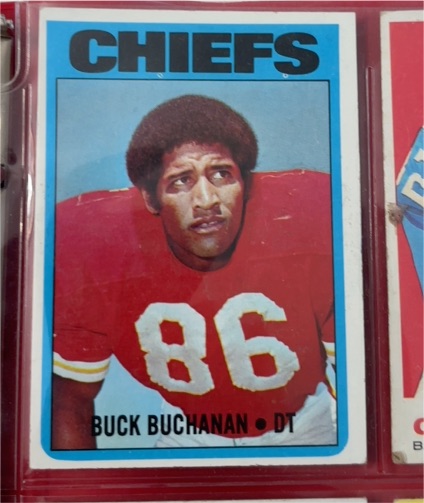 1972 Topps #204 Buck Buchanan — front