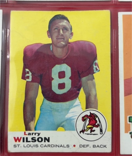 1969 Topps #65 Larry Wilson — front
