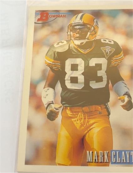 1993 Bowman #214 Mark Clayton — front
